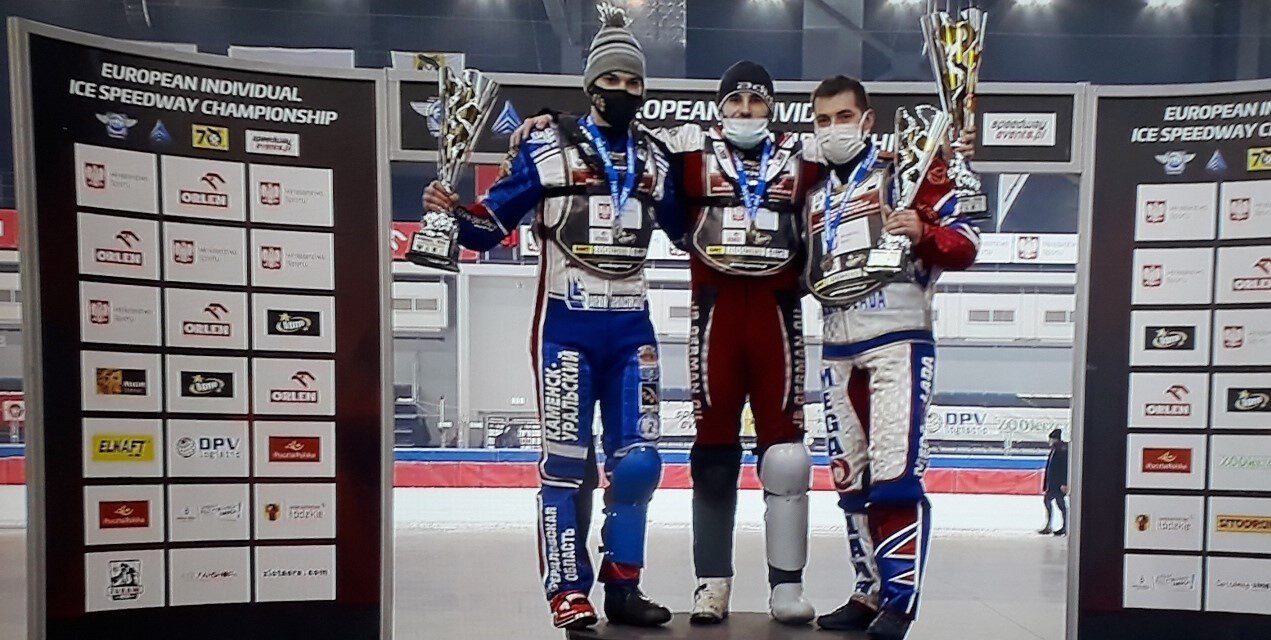 Całe podium IME w ice-speedwayu dla Rosjan, Michał Knapp trzynasty