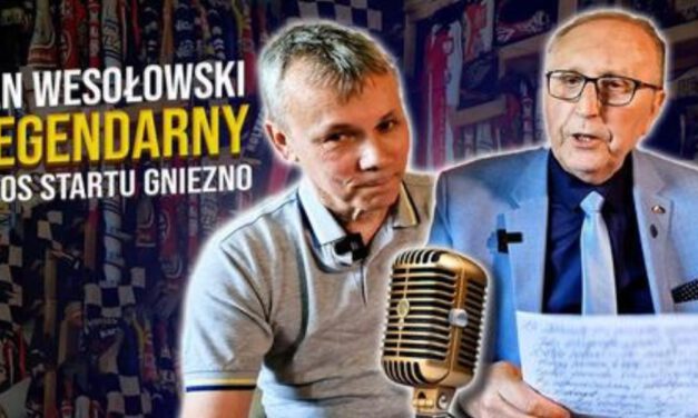 Nieoczywista, ciekawa historia Startu Gniezno oczami Jana Wesołowskiego, prezesa a także wieloletniego spikera na stadionie przy ul. Wrzesińskiej (wideo)